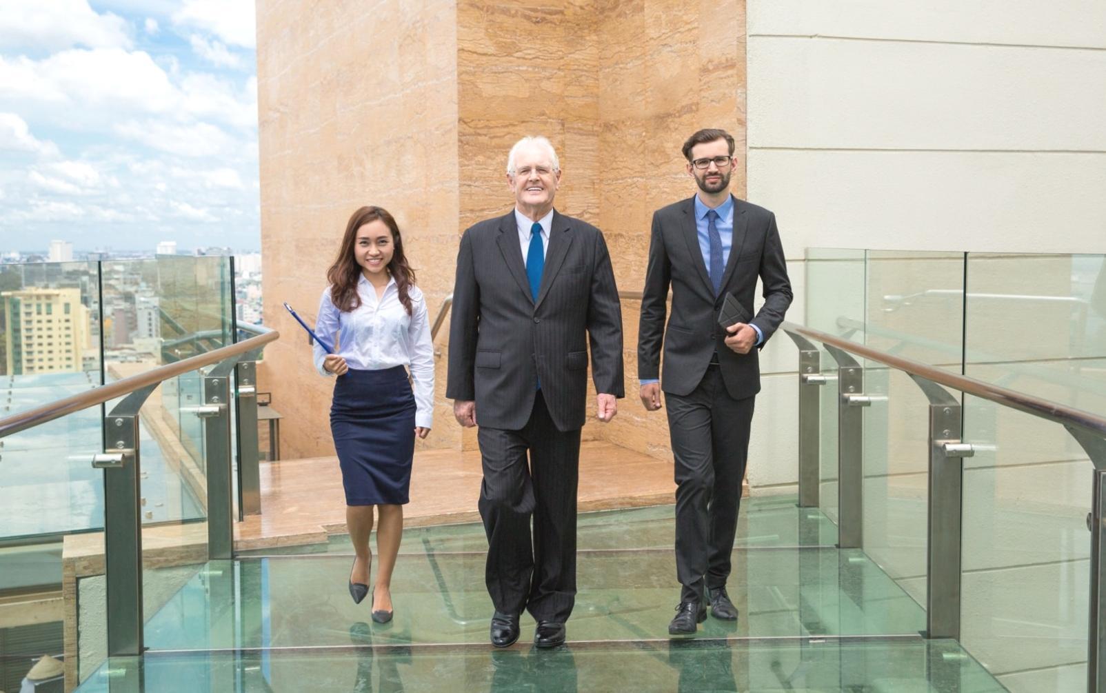 Student using flexible learning options on multiple devices